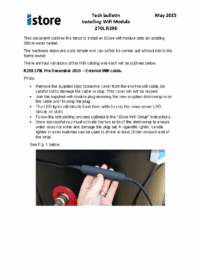 Wifi Module Setup 270L R290 (PDF)