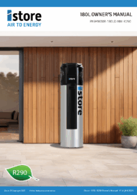 Owners Manual 180L R290  PASHW008-180LD-NM-R290