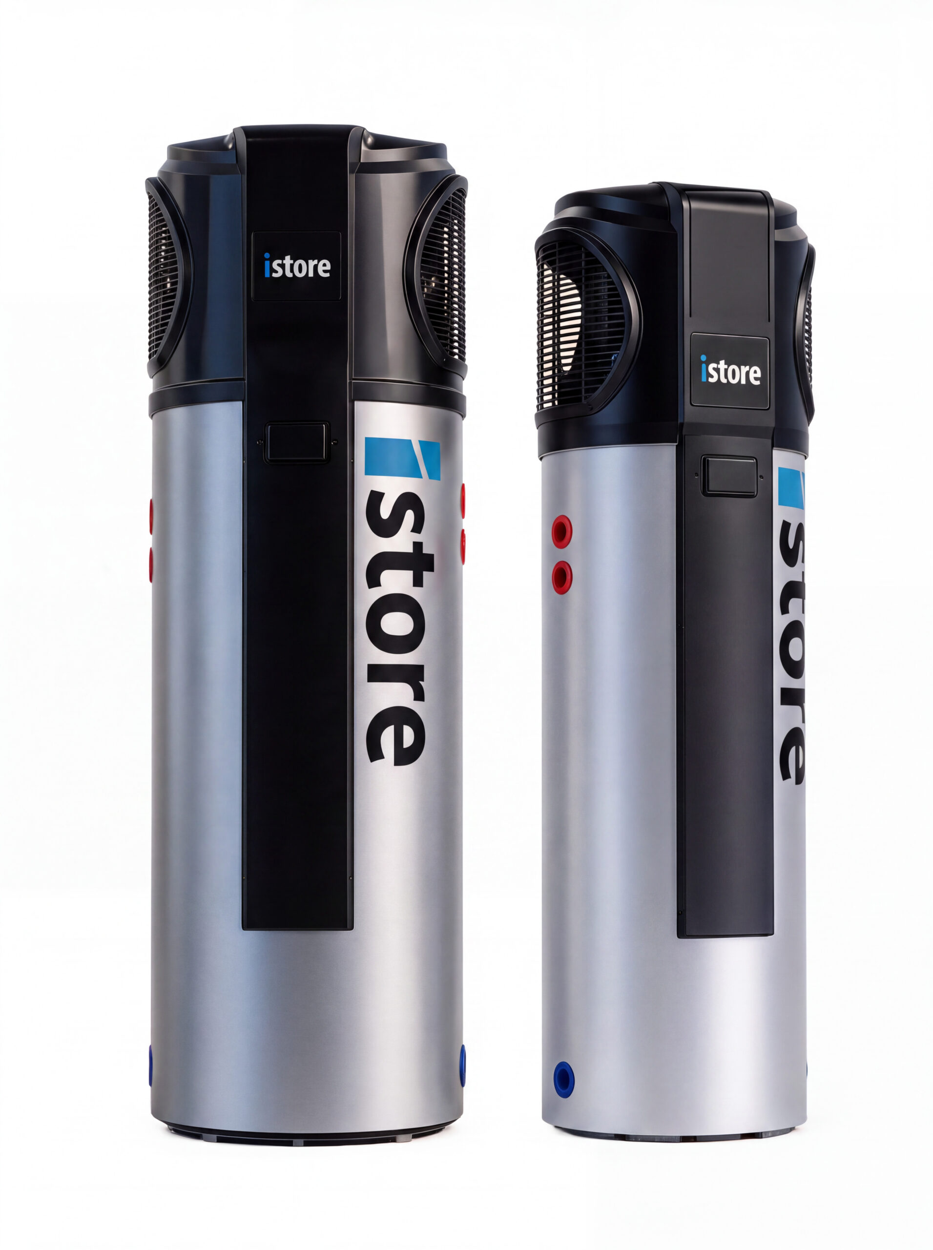 iStore 180L and 270L heat pump hot water systems